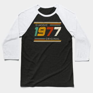Classic 1977 Original Vintage Baseball T-Shirt
